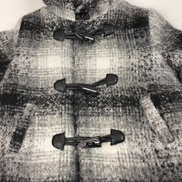 JOE FRESH Baby Girls Plaid Toggle Jacket - Picture 6 of 11